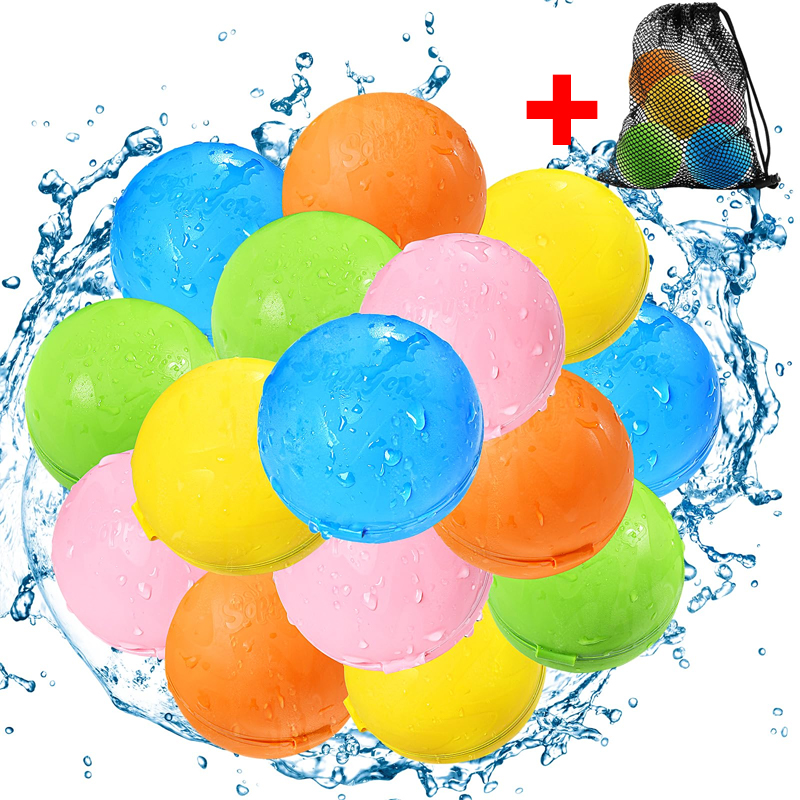 Party Games Using Balloons - Ballons d'eau réutilisables en silicone pour