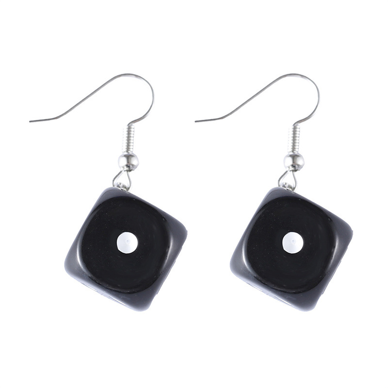 Party Games Gamecube - Boucles d'oreilles pendantes créatives en résine