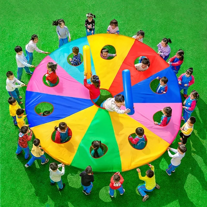 Party Games Multiplayer - Jeu de société interactif Rainbow Parachute