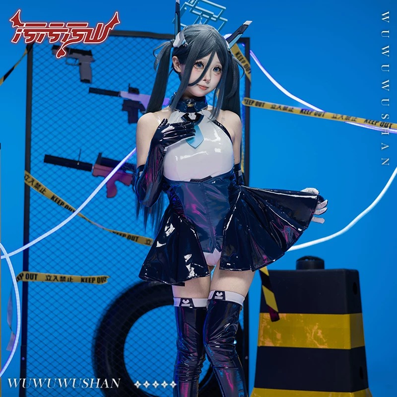 Party Games Cartoon - Costume de cosplay Tendou Arisu Blue