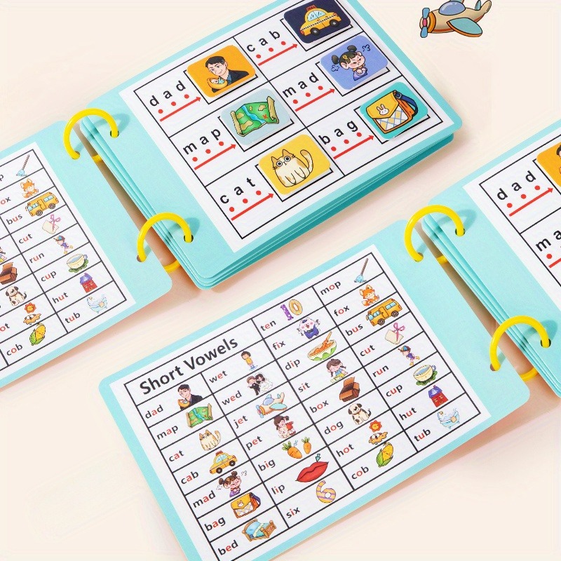 Party Games New Year - Livre de construction de mots CVC