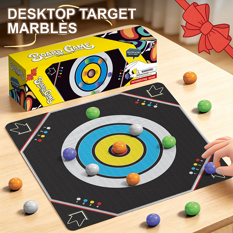 Party Games Multiplayer - Nouveau jeu de table Curling Marble,