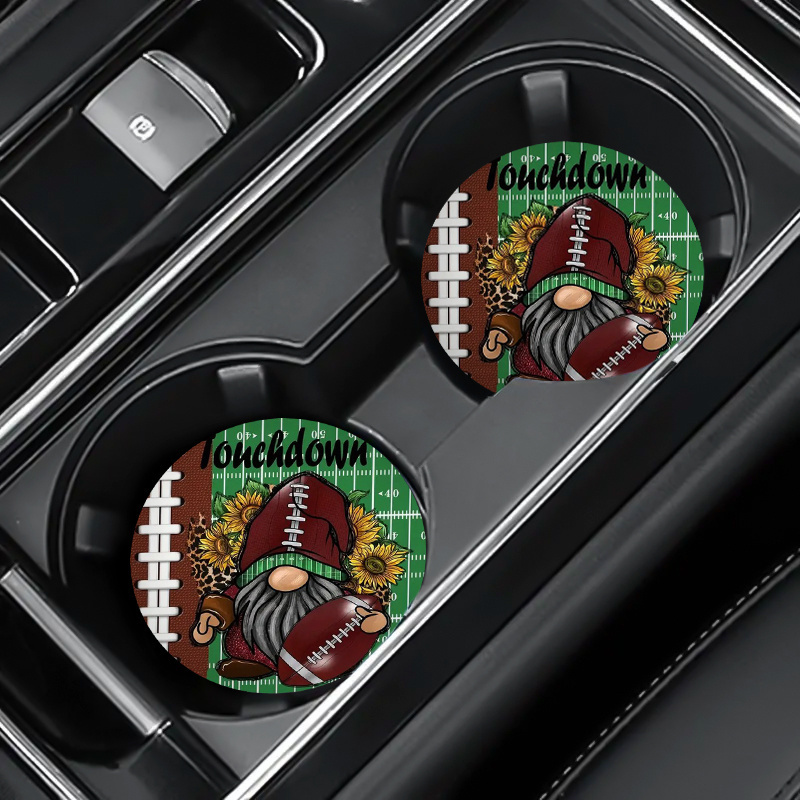 Party Games Easy - 2 sous-verres de voiture en forme