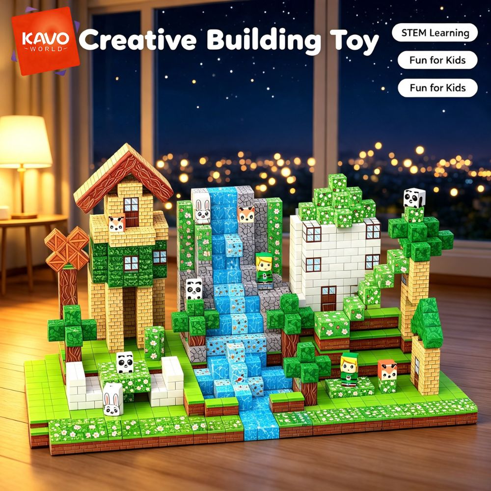 Party Games Indoor For 6 12 Year Olds - KAVOWORLD 150 pièces Blocs de Construction