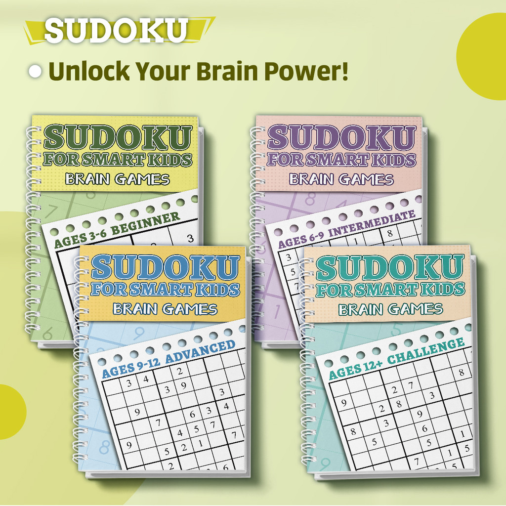 Party Games New Year - Ensemble de livres de puzzles Sudoku