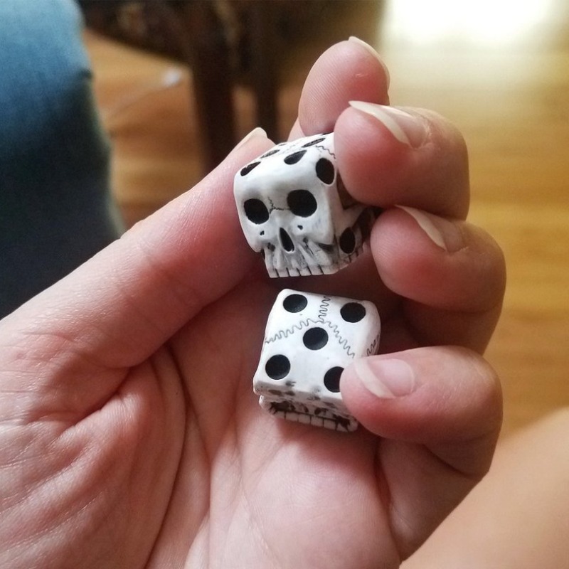 5/10 pièces de dés squelettes, - Party Games Good avis et prix