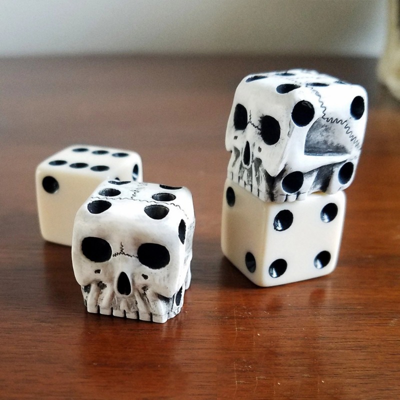 5/10 pièces de dés squelettes, - Party Games Good avis et prix