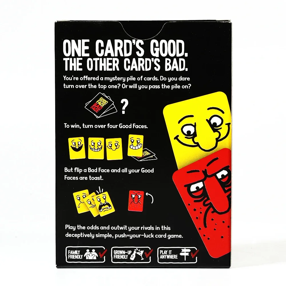 Nouveau jeu de cartes Good Fac - Party Games Good avis et prix
