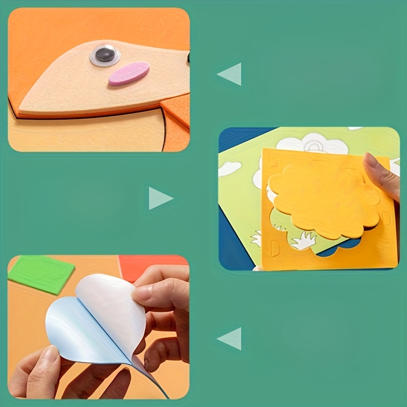 Autocollants 3D pour enfants,  - Party Games New Year avis et prix