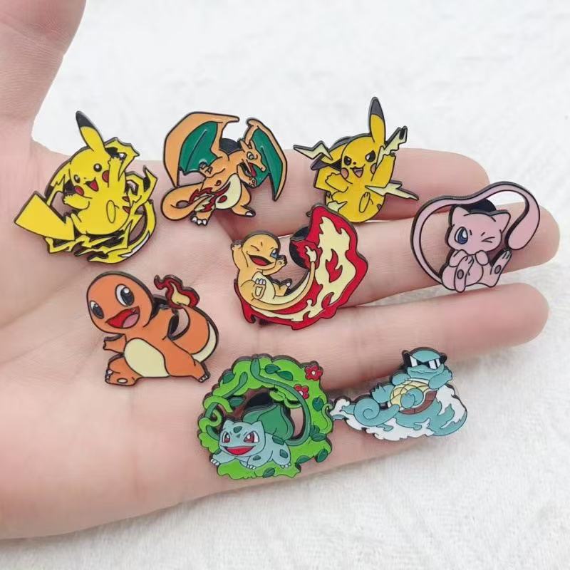 8 badges broches en alliage mo - Party Games Event avis et prix