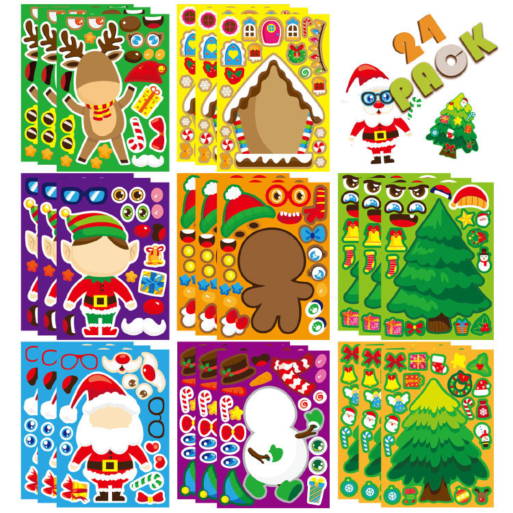 Autocollants de puzzle de Noël - Party Games Phone avis et prix