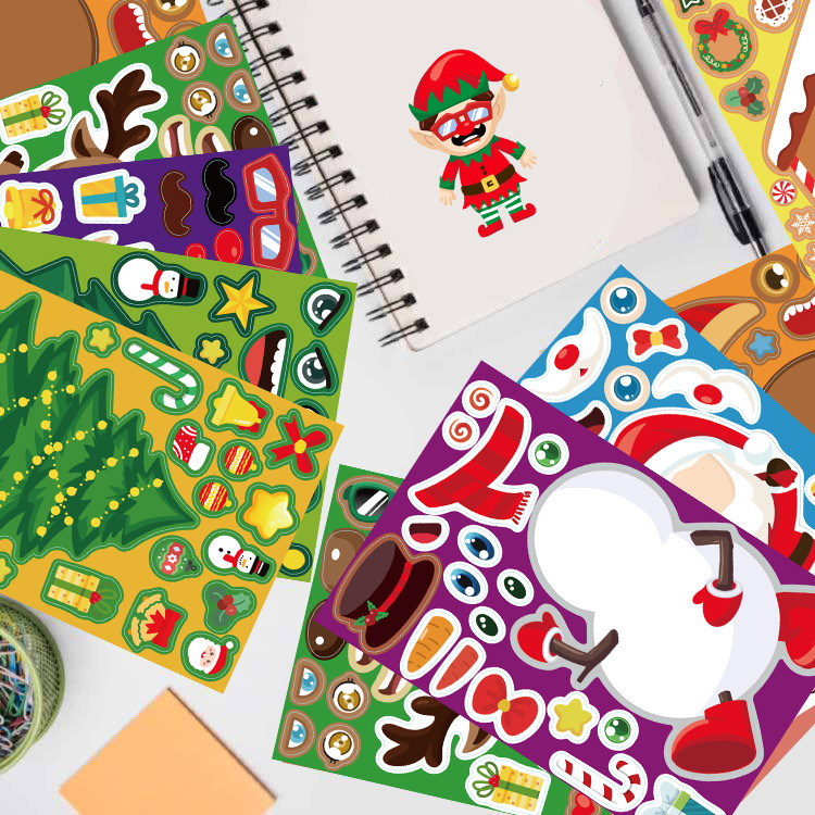 Autocollants de puzzle de Noël - Party Games Phone avis et prix
