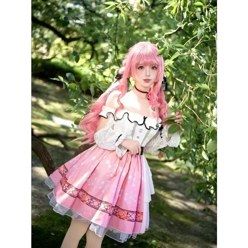 Robe Lolita Rose Douce pour Fe - Party Games New Year avis et prix