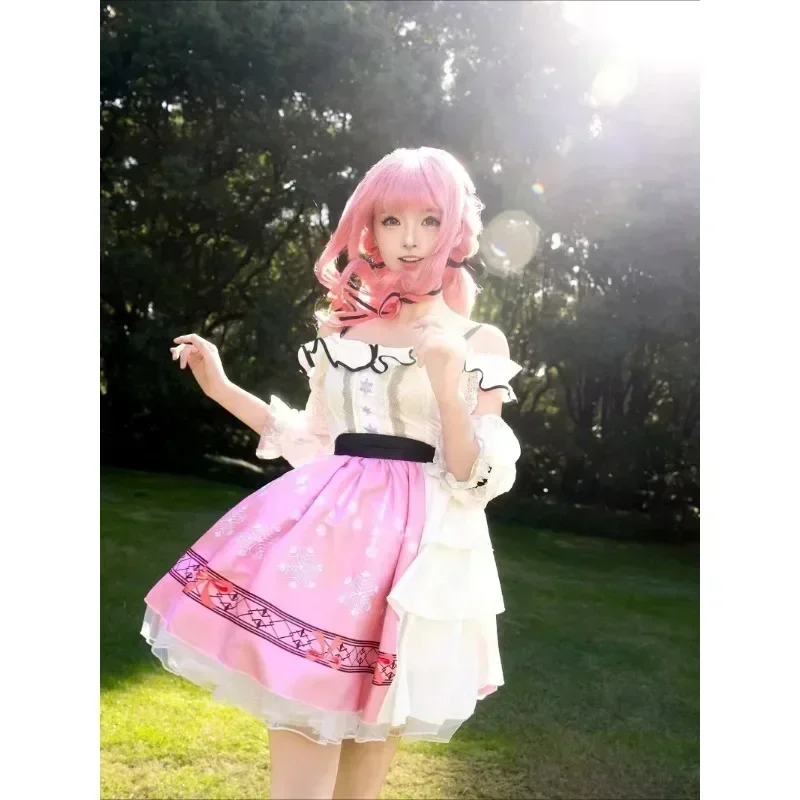 Robe Lolita Rose Douce pour Fe - Party Games New Year avis et prix