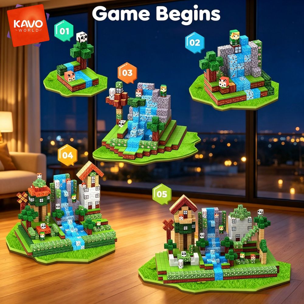 KAVOWORLD 150 pièces Blocs de  - Party Games Indoor For 6 12 Year Olds avis et prix